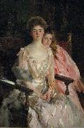 John Singer Sargent Mrs. Fiske Warren painting